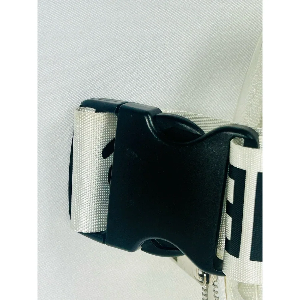 Marshmello Mellogang Clear Belt Bag Adjustable White Fanny Pack Kids Unisex